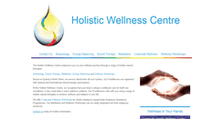 Desktop Screenshot of holisticwellnesscentre.com.au