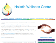 Tablet Screenshot of holisticwellnesscentre.com.au